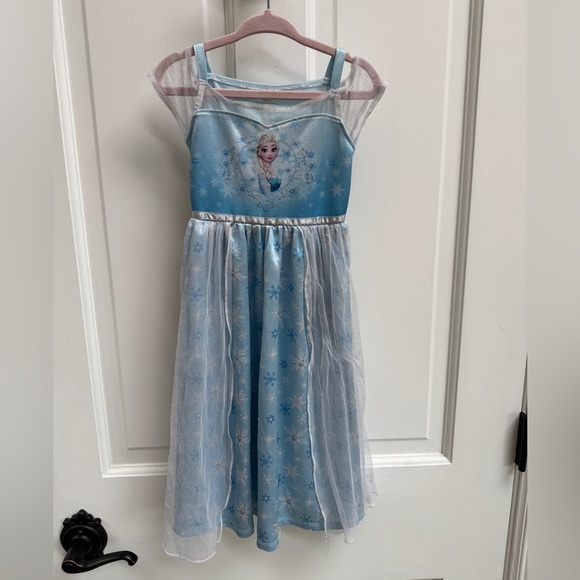 Disney Other - Disney 3T Girls Frozen Elsa Ice Queen Costume Dress Pajama Dress